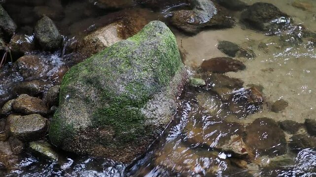 Waterfall 357 in the deep forest of Sai Rom Yen National Park