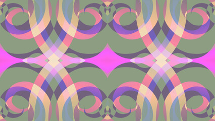 gradient flower art pattern of indonesian culture traditional tenun batik ethnic dayak ornament	