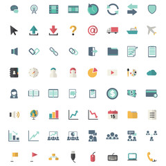 business icons  set