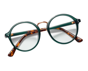 Shop stylish round glasses frames online for men and women on transparent background