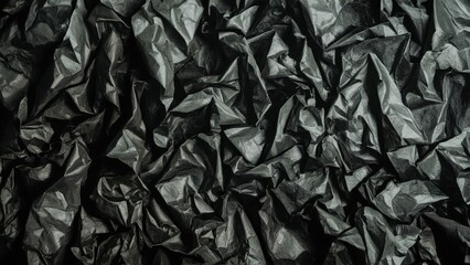 Biodegradable bag Sustainable packaging materials Vegan leather Dark pattern Bioplastic Ebike cover Wrapped bitcoin The zero proof Ambercycle Aluula Texture of crumpled black paper background for des