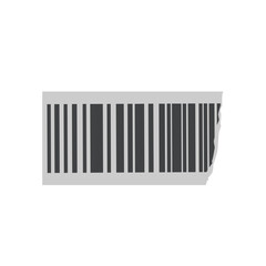 Illustration of torn coded sticker label. Illustration of damaged coded sticker label. Illustration of coded sticker label vector. Illustration of striped bar code