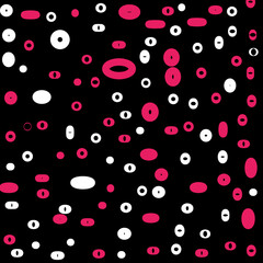 seamless pattern with hearts