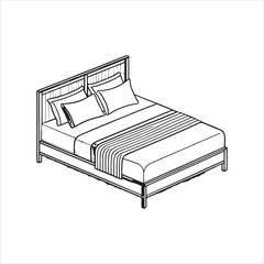 Bed Vector