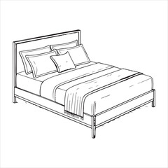 Bed Vector