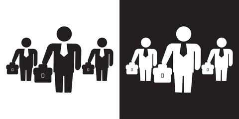 Team  Icon.  Teamwork  Icons, vector illustration. EPS 10/AI