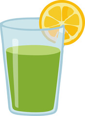 Refreshingly cold citrus fruit drinks, including lemonade, orange juice, and other tropical beverages with ice and a straw, are perfect for summer
