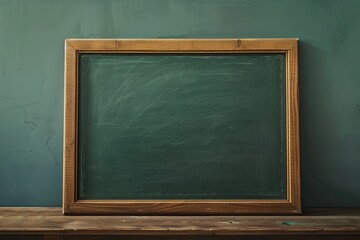 A Framed Picture of a Board with a Green Frame That Says Quot the Word Quot on it
