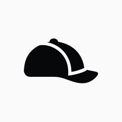  baseball hat icons, includes fedora hat icon, captain, men's bowler, baseball cap, sun visor, beret, cowboy, bucket, summer hat. Icons set of hats vector illustration on transparent background