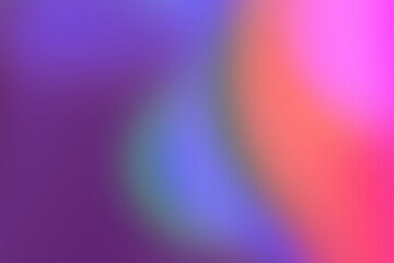 Vibrant gradient background with smooth transitions of purple blue coral and pink