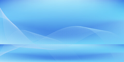 Vector illustration Abstract gradient blue blurred background for place your text, signs retail shopping, advertisement business agency, ads marketing, backdrops space, landing pages web, presentation