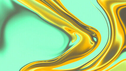  Molten whorl Drift &ndash; Where Gold Threads Through Aquatic Thought