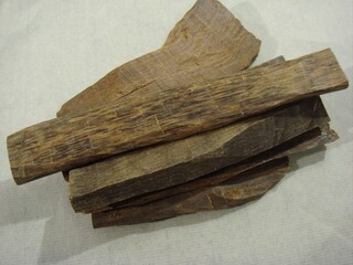 Stack of Agarwood Pieces