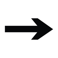 Set of black arrow icons. Various packaging symbols. Motion pointers. Site and player control buttons. Flat style logos. Information pointers. Wayfinding directions. Modern simple vector arrows.