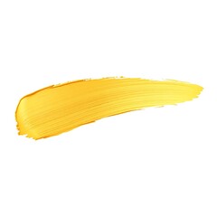 Golden Yellow Paint Stroke Abstract Texture Background Swatch Sample brush