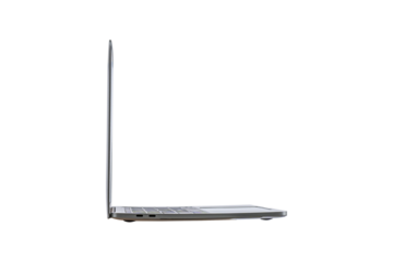 Laptop computer isolated on transparent background.