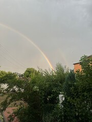 rainbow in the sky