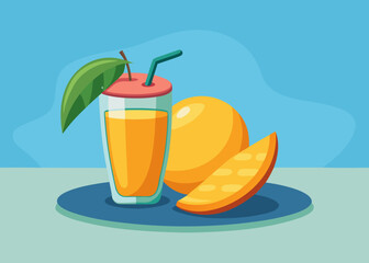 Freshly Squeezed Juice with Fruits