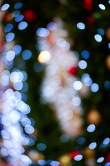 abstract christmas lights