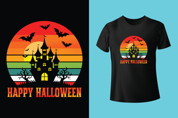 Scary Halloween Halloween T shirt Design