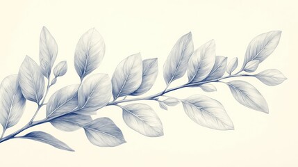 feathers on blue background