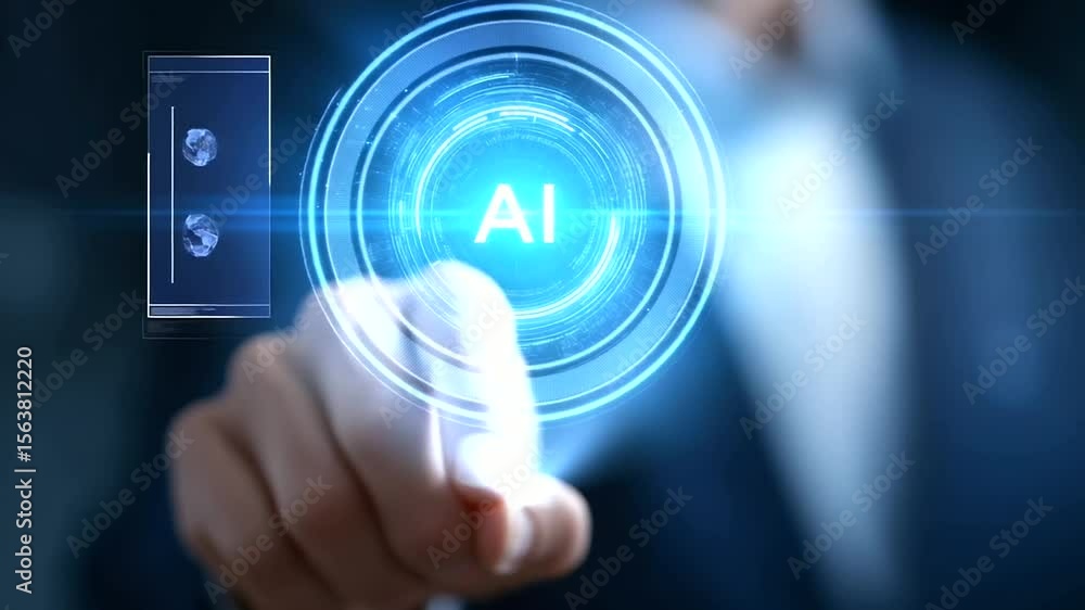 Poster revolutionizing recruitment and analytics with ai-powered global hr solutions.
