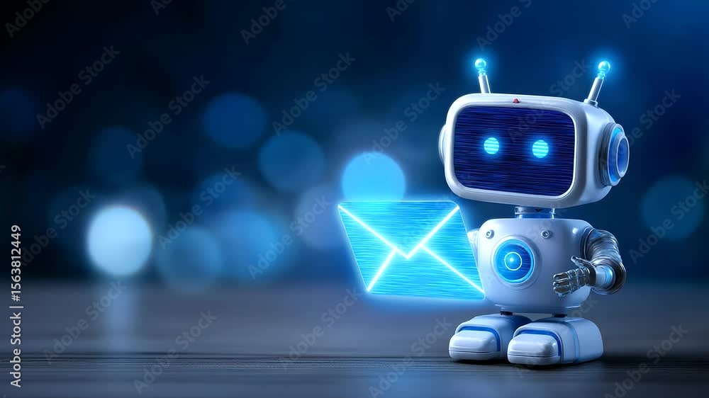 Poster seamless digital communication with an ai-driven customer support chatbot interface.