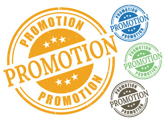 Promotional Stamps Colorful Marketing Graphics