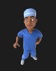 Fun 3D Cartoon Scrubs Animation