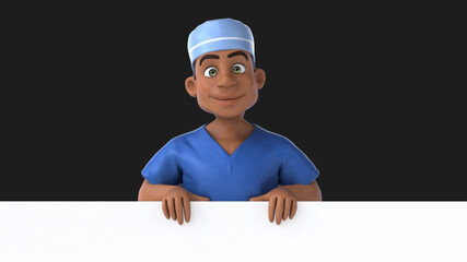 Fun 3D Cartoon Scrubs Animation