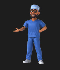 Fun 3D Cartoon Scrubs Animation