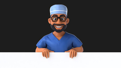 Fun 3D Cartoon Scrubs Animation