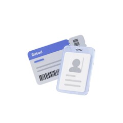 Secure Access: Essential cards for controlled entry and identity verification. Representing a modern, secure approach to access control.