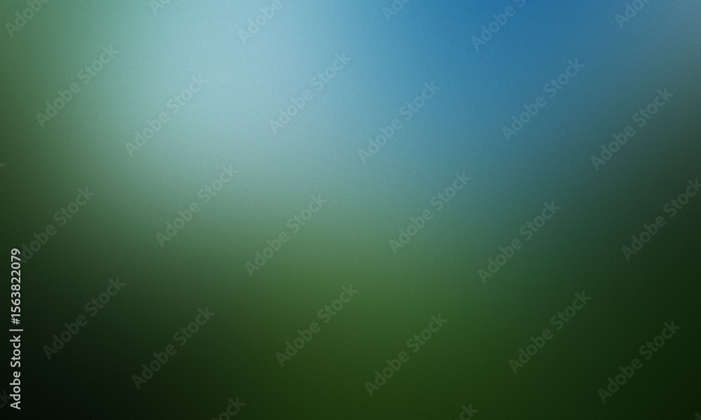 Aufkleber ethereal gradient of blue and green a serene blend of natural hues creating a tranquil visual experi