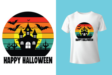 Halloween t shirt design