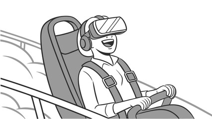 VR Roller Coaster Ride: Immersive Experience