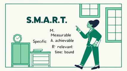 Achieving S.M.A.R.T. Goals: A Visual Guide to Success