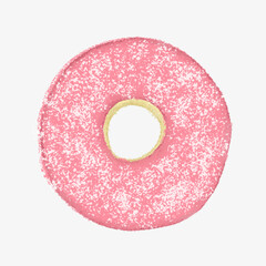 Donut Illustration – Hand Drawn Cute Dessert