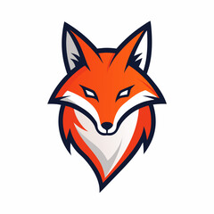 Obraz premium red fox cartoon