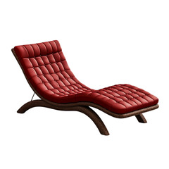 Modern Red Lounge Chair for Relaxation, Comfort, and Stylish Home Decor