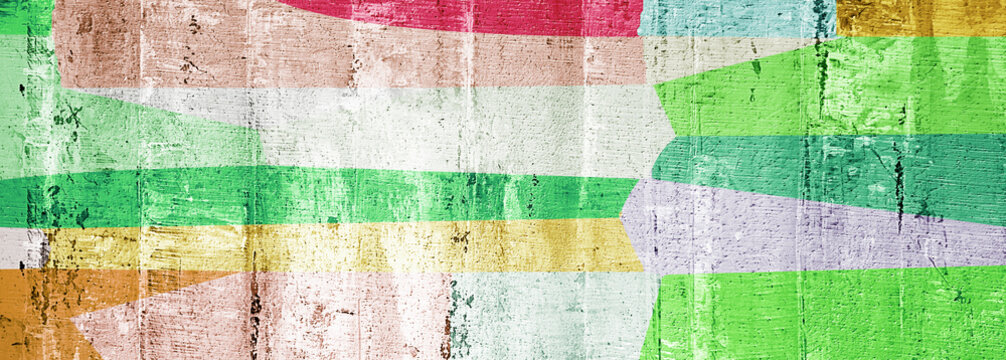 colorful wooden background