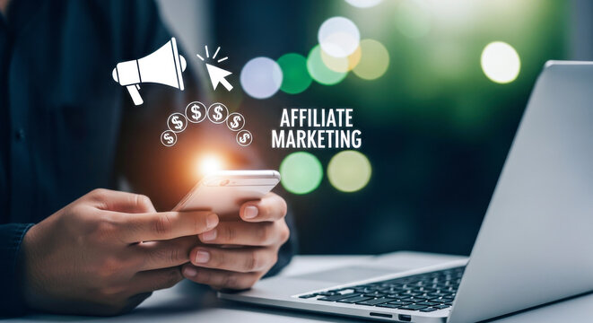 Affiliate marketing online business strategy digital marketing content creation social media advertising campaign plan