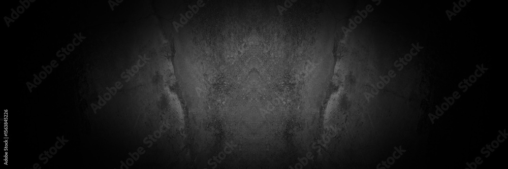 Poster old wall texture smeared engine oil cement dark black gray background abstract grey color design are