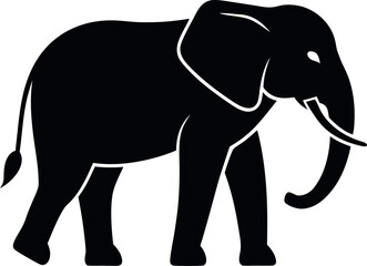 Fototapeta premium elephant vector illustration