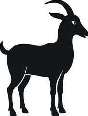 goat silhouette icon