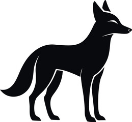 jackal silhouette icon