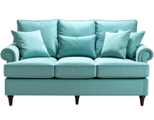 Fototapeta premium sofa isolated on white background