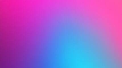 Vibrant flat magenta to turquoise gradient background with subtle grainy texture and noise. Modern colorful backdrop ideal for digital designs, presentations, or creative projects with a dynamic visua