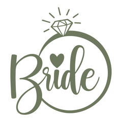 Bride Diamond Ring Heart Design