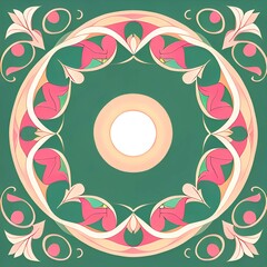 Abstract Geometric Pattern and Colorful Texture Background